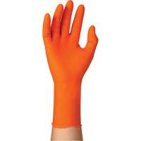 Gants jetables TOUCHNTUFF 93-800, 6,5/7, Latex/N&eacute;opr&egrave;ne/Nitrile, 23,6-mils, Sans poudre, Orange Oxford Builders Supplies Inc