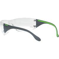 Lunettes de s&eacute;curit&eacute; gris/vert Adapt Lite, Lentille Transparent, Antibu&eacute;e/Anti-&eacute;gratignures, ANSI Z87+/R&eacute;pond ou surpasse la norme CSA Z94.3 Oxford Builders Supplies Inc
