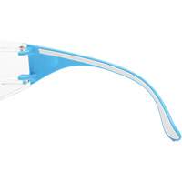 Lunettes de s&eacute;curit&eacute; bleu/blanc Adapt Lite, Lentille Transparent, Antibu&eacute;e/Anti-&eacute;gratignures, ANSI Z87+/R&eacute;pond ou surpasse la norme CSA Z94.3 Oxford Builders Supplies Inc