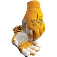 Caiman&reg; Premium TIG/MIG Welder's Gloves with Hook & Loop Closure, Split Cowhide, Size Medium Oxford Builders Supplies Inc