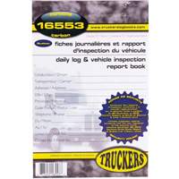Bilingual Daily Log & Vehicle Inspection Report Book Oxford Builders Supplies Inc