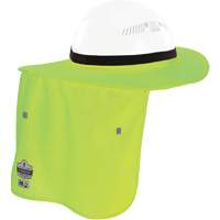 Chill-Its&reg; Lime Green FR Hard Hat Brim with Neck Shade Oxford Builders Supplies Inc