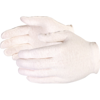 Gant pour inspecteur en tricot jersey de poids lourd, Poly/coton, Poignet &agrave; ourlet, Hommes Oxford Builders Supplies Inc