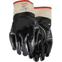 Gants enduits Nitri-Pro, 9/Grand, R&ecirc;vetement Nitrile, Enveloppe en Jersey/Coton Oxford Builders Supplies Inc