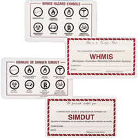 Cartes de portefeuille SIMDUT Oxford Builders Supplies Inc