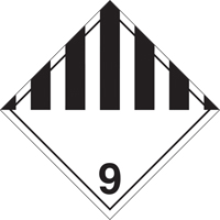 Miscellaneous Danger TDG Placard, Aluminum Oxford Builders Supplies Inc