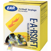 E-A-Rsoft Yellow Neon Blasts Earplugs, Bulk - Polybag Oxford Builders Supplies Inc