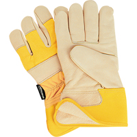 Gants d'ajusteur &agrave; chaleur sup&eacute;rieure de premi&egrave;re qualit&eacute;, Grand, Paume en Cuir fleur de vache, Doublure en Thinsulate Oxford Builders Supplies Inc