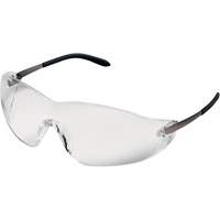 Blackjack&reg; Safety Glasses, Clear Lens, Anti-Scratch, ANSI Z87+/Meets/Exceeds CSA Z94.3 Oxford Builders Supplies Inc