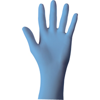 Gants N-Dex 6005PF, Moyen, Nitrile, 4 mils, Sans poudre, Bleu Oxford Builders Supplies Inc