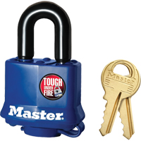 Weather-Resistant Padlock, Keyed Different, Laminated Steel, 1-9/16" Width Oxford Builders Supplies Inc
