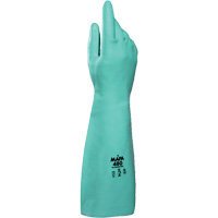 Ultranil 480 Z-Pattern Grip Gloves, Size Small/7, 18" L, Nitrile, 22-mil Oxford Builders Supplies Inc