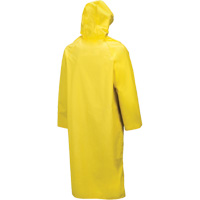 Hurricane Flame Retardant/Oil Resistant Rain Suits - 48" Coat, 5X-Large, Yellow Oxford Builders Supplies Inc