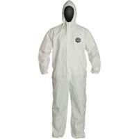 ProShield&reg; 60 Coveralls, Small, White, Microporous Oxford Builders Supplies Inc