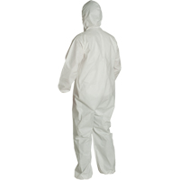 ProShield&reg; 60 Coveralls, Small, White, Microporous Oxford Builders Supplies Inc