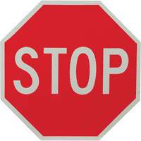 Double-Sided "Stop/Slow" Traffic Control Sign Oxford Builders Supplies Inc