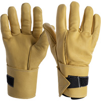 Gants antivibrations Air Glove, Taille T-petit, Paume Cuir fleur Oxford Builders Supplies Inc
