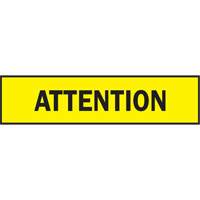 Barricade Tape, Bilingual, 3" W x 200' L, 3 mils, Black on Yellow Oxford Builders Supplies Inc