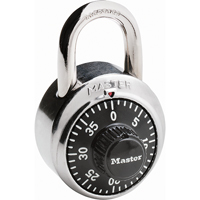 Padlock, Combination, Hardened Steel, 1-7/8" Width Oxford Builders Supplies Inc