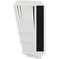 &eacute;tiquettes de lettres et chiffres gothiques individuels Quick-Align, I, 4" h, Noir Oxford Builders Supplies Inc