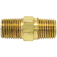 Male Hex Nipple, Brass Oxford Builders Supplies Inc
