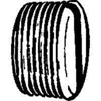 Bouchon de tuyau (avec fentes), 1/8" dia., Laiton Oxford Builders Supplies Inc