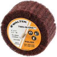 Meule &agrave; lamelles abrasives Two-In-One Oxford Builders Supplies Inc