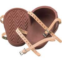 Professional Heavy-Duty Knee Pad, Buckle Style, Rubber Caps, Rubber Pads Oxford Builders Supplies Inc