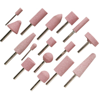 A60R Vitrified Mounted Points, A12, Aluminum Oxide, 11/16" Dia., 1-1/4" L, 60 Grit Oxford Builders Supplies Inc