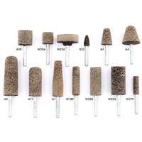 A36Q Resin Bonded Mounted Points, A11, Aluminum Oxide, 11/16" Dia., 2" L, 36 Grit Oxford Builders Supplies Inc