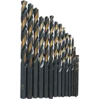Jobber Length Drill Bit Set, 29 Pieces, High Speed Steel Oxford Builders Supplies Inc