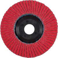 Flap Disc, 4-1/2" x 5/8"-11, Type 27, 40 Grit, Ceramic Oxford Builders Supplies Inc