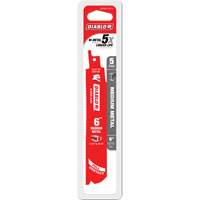 Lame de scie alternative de s&eacute;rie moyenne pour le m&eacute;tal, Bim&eacute;tal, 14-18 Dents par pouce, 6" lo x 1" la Oxford Builders Supplies Inc