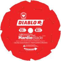 Lame de scie &agrave; d&eacute;couper HardieBlade, 12", 8 dents, Pour B&eacute;ton de fibre Oxford Builders Supplies Inc