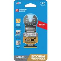 Lame en titane pour mat&eacute;riaux multiples Carbide Extreme Storm One Fit Oxford Builders Supplies Inc