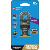 Lame en titane pour le m&eacute;tal Carbide Extreme Storm Starlock Oxford Builders Supplies Inc