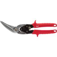 Long-Cut Offset Aviation Snips, 3" Cut Length, Straight/Left Cut Oxford Builders Supplies Inc