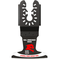 Lame oscillante Bi-Metal Demo Demon de taille universelle 2-1/2" pour bois avec clous Oxford Builders Supplies Inc