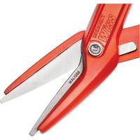 13" Serrated Aluminum Tinner Snip with Dipped Handle, 3" Cut Length, Straight Cut Oxford Builders Supplies Inc