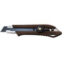 Ratchet Lock Knife, 18 mm, Wood Handle Oxford Builders Supplies Inc