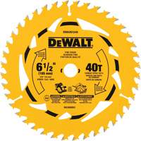 Framing Circular Saw Blade, 6-1/2", 40 Teeth, Wood Use Oxford Builders Supplies Inc