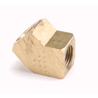 Coudes 45° extrud&eacute;s, Laiton, 1/4" Oxford Builders Supplies Inc