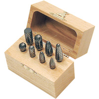 Jeu de fraises au carbure CBK-8 dans un coffret en bois, 8 morcea Oxford Builders Supplies Inc