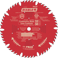 Lames de scie pour entrepreneur - Lames de scie combinaison, 10", 50 dents, Pour Bois Oxford Builders Supplies Inc