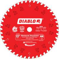 Lames de scie - Usage universel, 12", 44 dents, Pour Bois Oxford Builders Supplies Inc