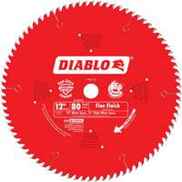 Lames de scie pour entrepreneur - Lames de scie finition fine, 12", 80 dents, Pour Bois Oxford Builders Supplies Inc