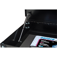 Utility Cart, 4 Drawers, 18" L x 33" W x 39" H, Black Oxford Builders Supplies Inc