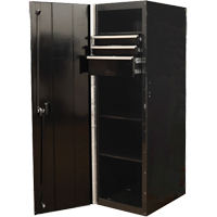 Armoire lat&eacute;rale s&eacute;rie RX, 3 tiroirs, 19" la x 25" p x 61" h, Noir Oxford Builders Supplies Inc