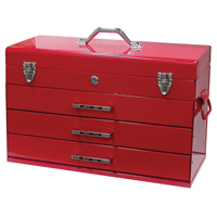 Coffre &agrave; outils, 9-3/5" P x 21-3/10" la x 14-1/2" h, Rouge Oxford Builders Supplies Inc