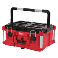 Grande boîte &agrave; outils Packout, 22" x 16" x 11", Noir/Rouge Oxford Builders Supplies Inc